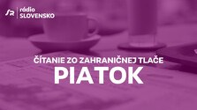 Čítanie zo zahr. tlače - piatok